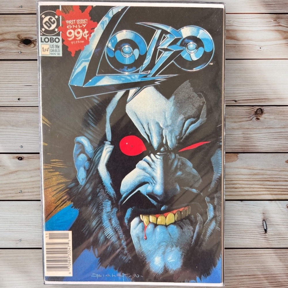 LOBO #1 1990 DC Comics - Simon Bisley art/cover Comic Book